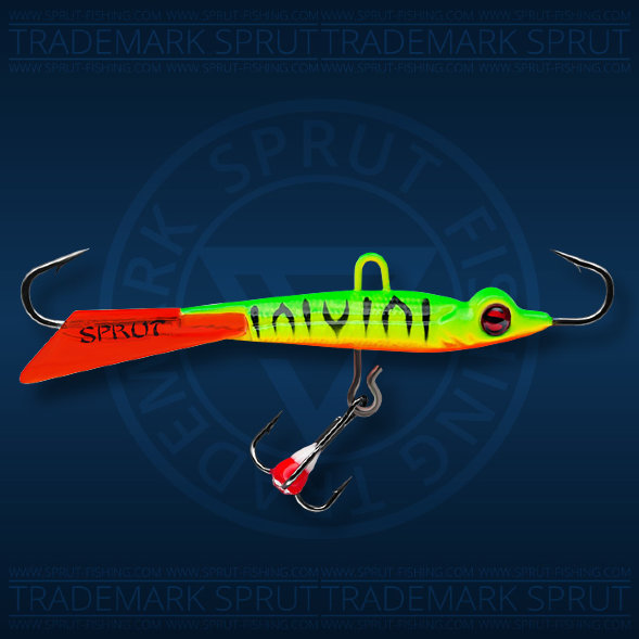 Балансир рыболовный для зимней рыбалки Sprut Garuto №5 9г 55мм FT