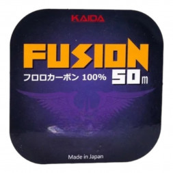 Леска Kaida FUSION прозрачная 50м 0,28мм FluoroCarbon 100%