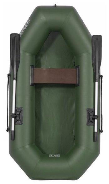 Лодка Румб Р-240 зеленая