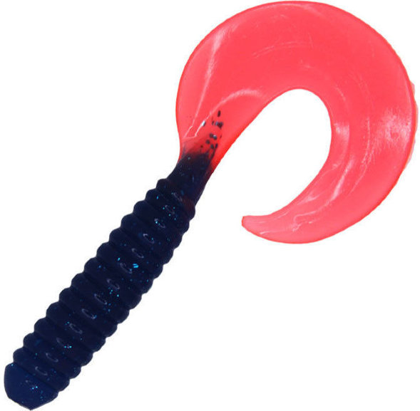 Мягкая приманка Brown Perch Lamprey BC Синий/Красный 130мм 18,48гр цвет 104 2 шт