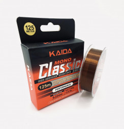 Леска монофильная Kaida Classic 125m 0,16 мм Кориневый