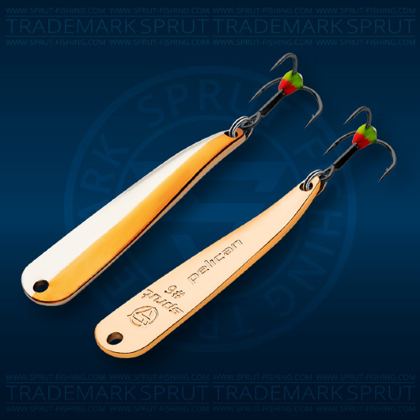 Блесна зимняя Sprut Pro Pelican 50мм 4г CS