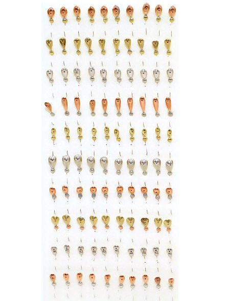 Мормышка паяная Condor РВС ТИП-7 2 муравей, крючок Mustad 100 шт