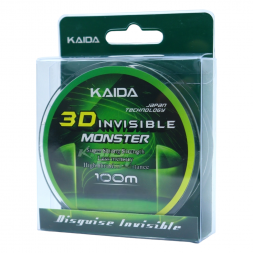 Монофильная леска Kaida 3D Invisible Monster 100m 0.32