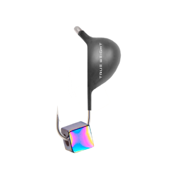 Мормышка вольфрамовая True Weight цена за 1 шт Капля d4 многогр. хамелеон