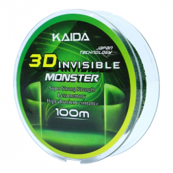 Монофильная леска Kaida 3D Invisible Monster 100m 0.20