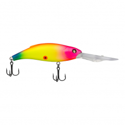 Воблер CONDOR Lucky Strike HAPPY FISH размер 85 мм, вес 20.0 гр, заглубление 0 -3,5м, цвет Rainbow