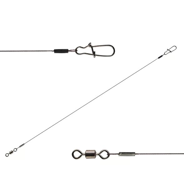 Поводок SPRUT Titanium Mono 25см 11кг 2шт