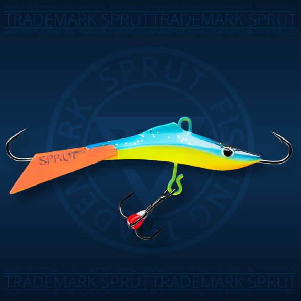 Балансир рыболовный для зимней рыбалки Sprut Mikari №7 16г 65мм LB